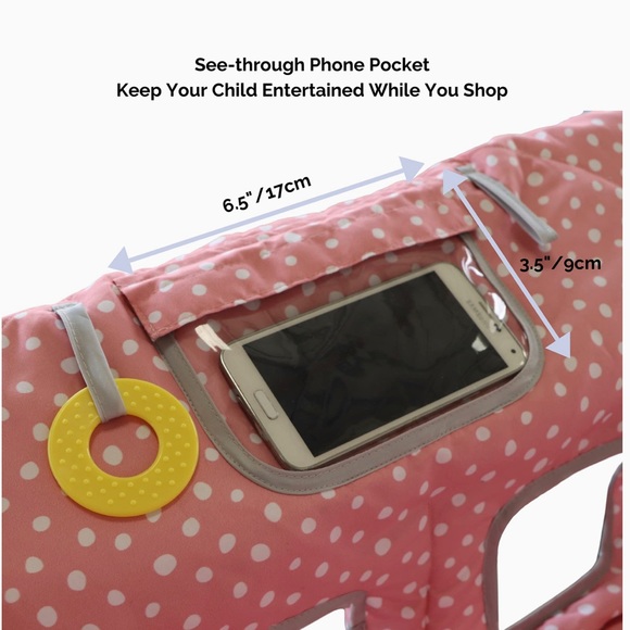 Suessie shopping cart and high chair cover - Picture 4 of 9